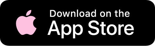 An Apple signifying Mac's logo plus text directs to the App Store to download Primped's mobile app for iPhone